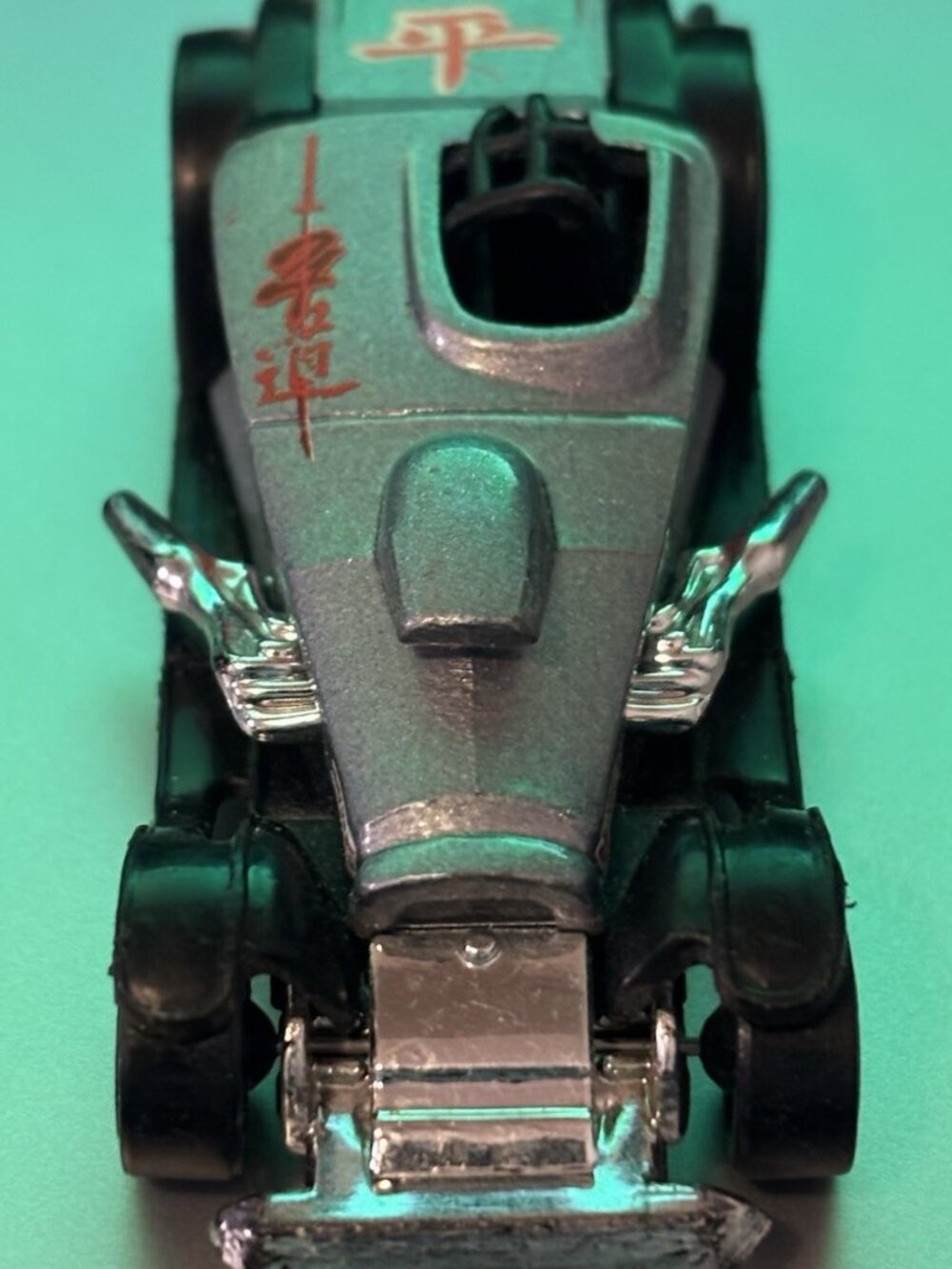 VTG Hot Wheels 1997 #1041 Silver First Editions Super Comp Dragster 1:64 Loose